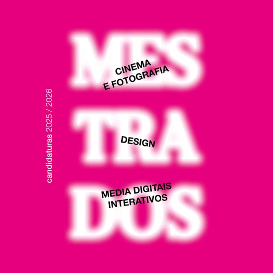 4.ª fase de Candidaturas aos Mestrados
