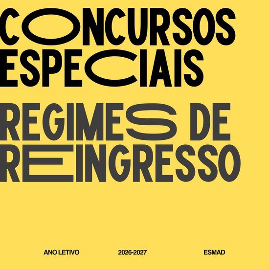 Candidaturas aos Concursos Especiais e Regimes de Reingresso