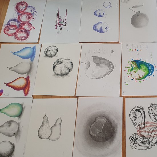 Exposição de Desenho “À flor da fruta”